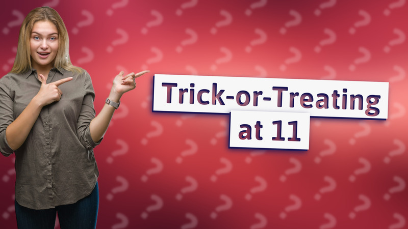 Trick-or-Treating at 11