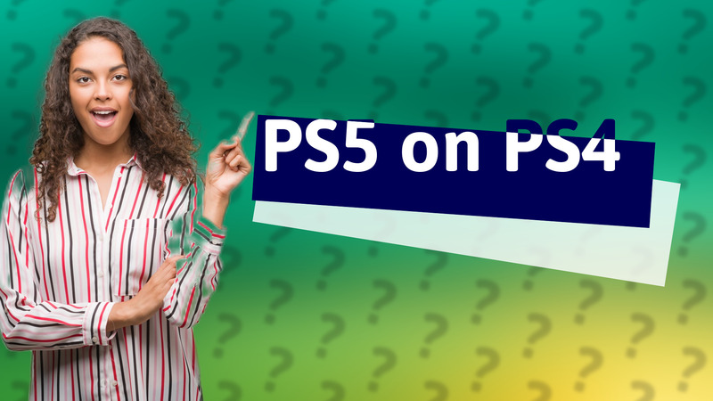 PS5 on PS4