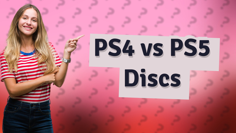 PS4 vs PS5 Discs