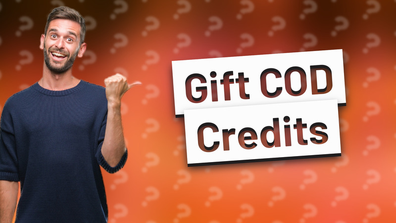Gift COD Credits