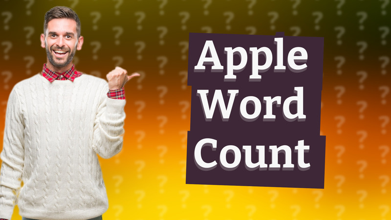 Apple Word Count