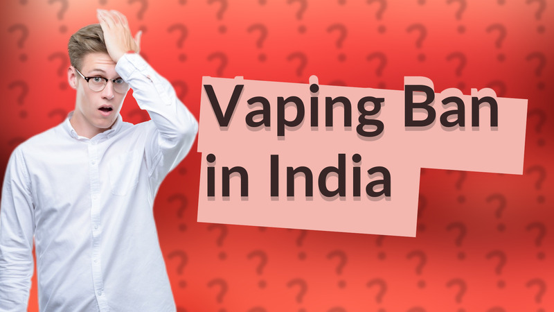 Vaping Ban in India