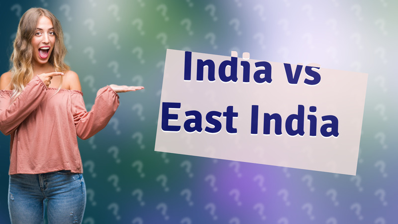 India vs East India