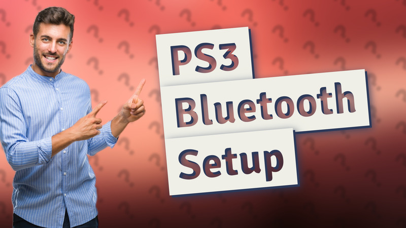 PS3 Bluetooth Setup