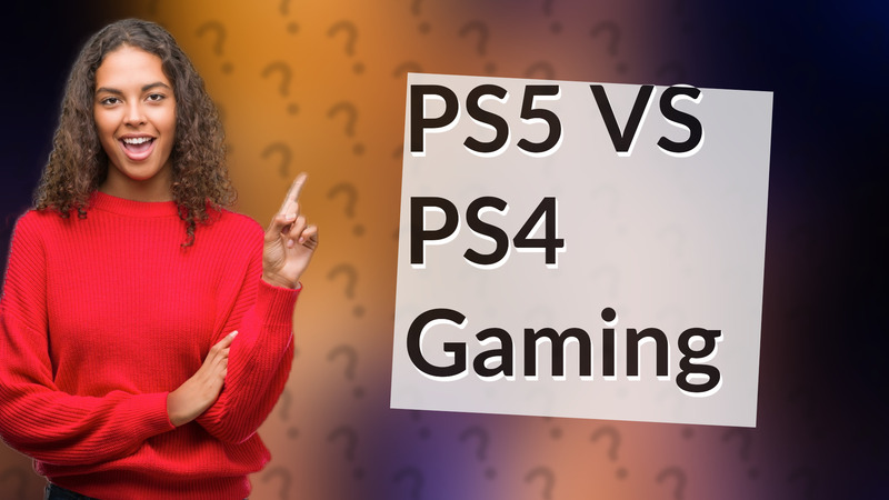 PS5 VS PS4 Gaming