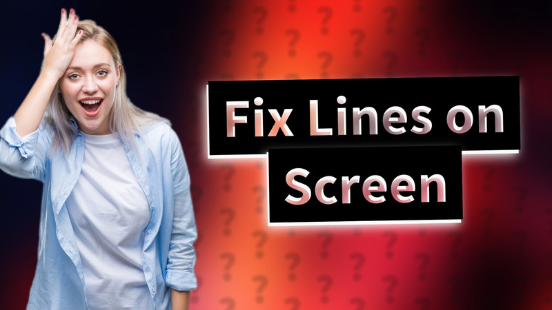 Fix Lines on Screen