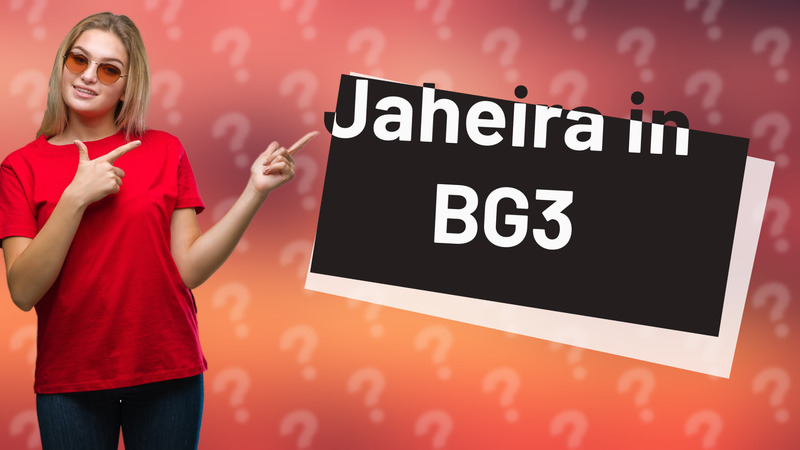 Jaheira in BG3