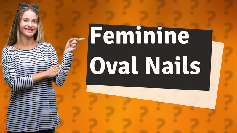 Feminine Oval Nails