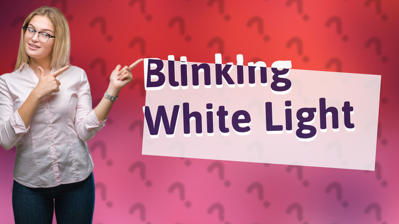 Blinking White Light