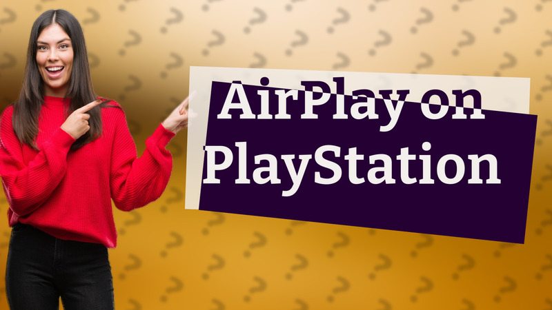 AirPlay on PlayStation