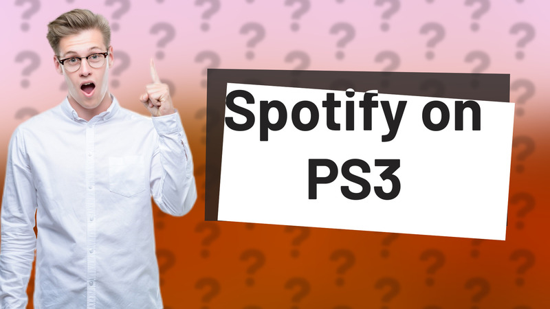 Spotify on PS3
