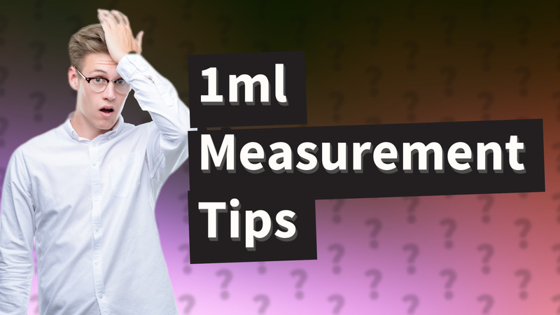 1ml Measurement Tips