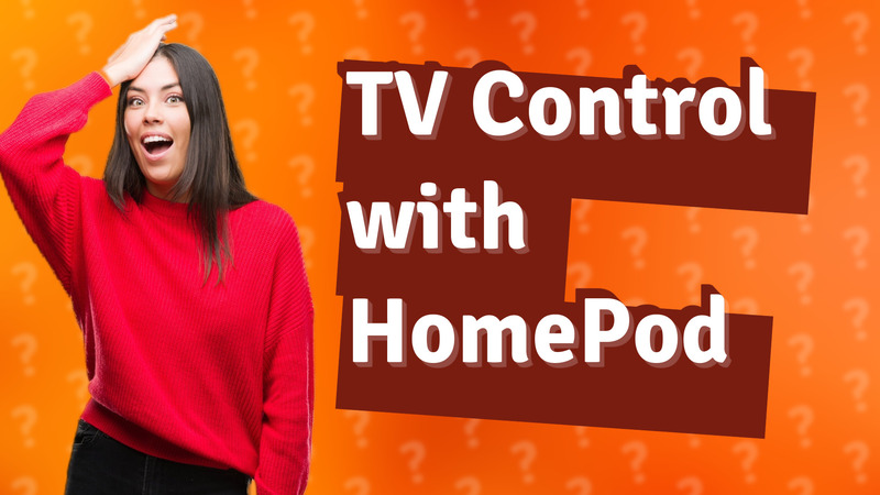 TV Control with HomePod