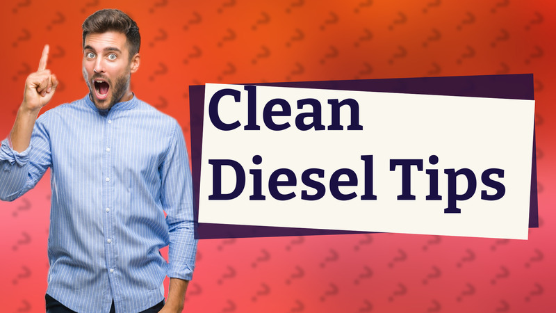 Clean Diesel Tips