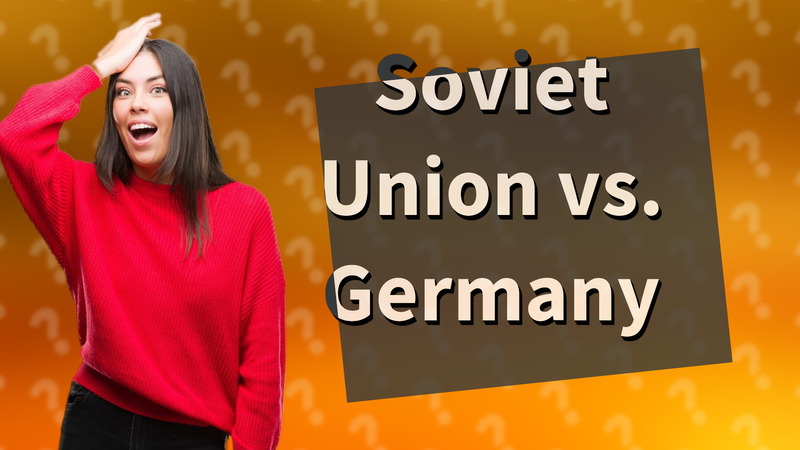 Soviet Union vs. Germany