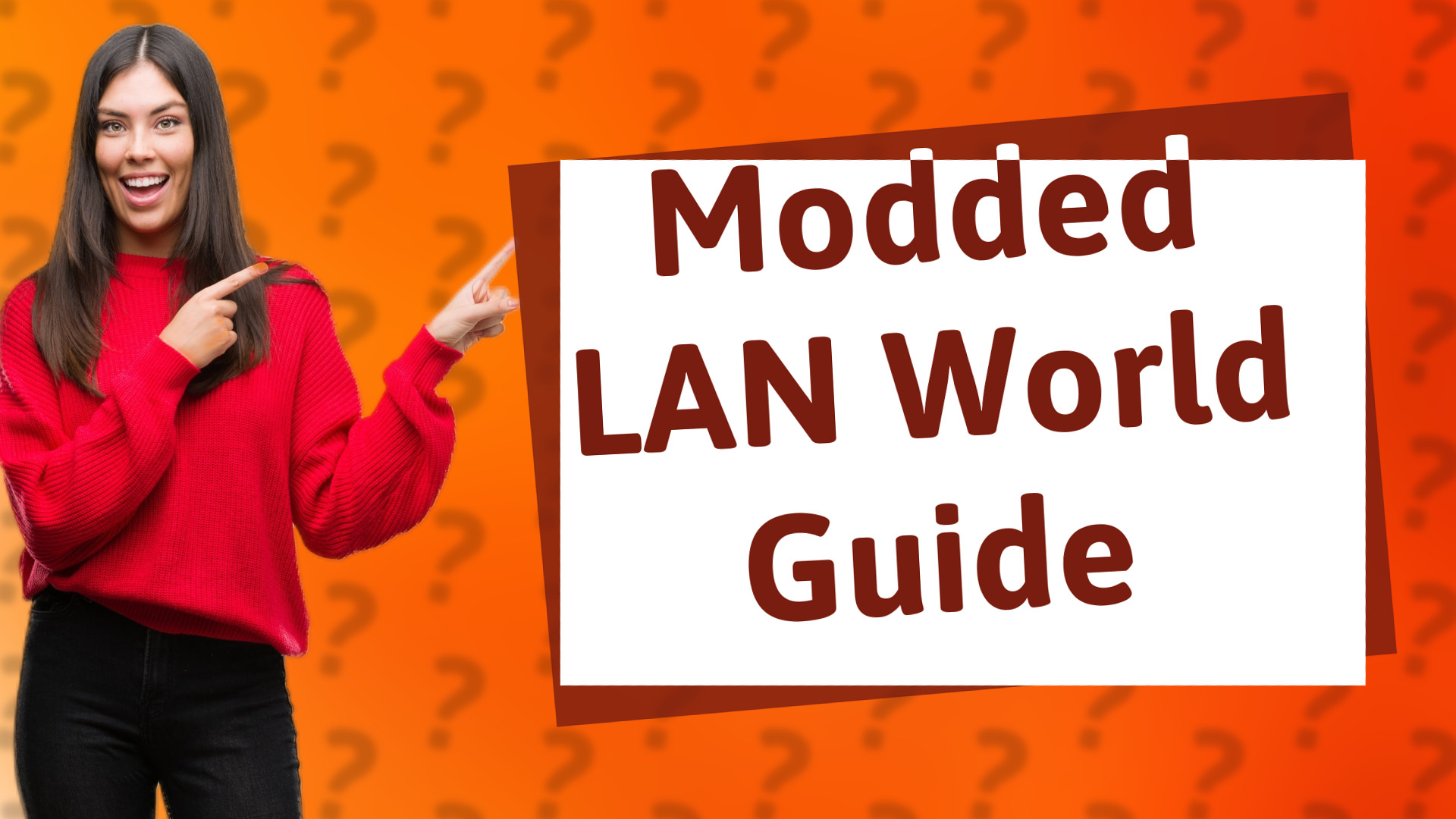 Modded LAN World Guide