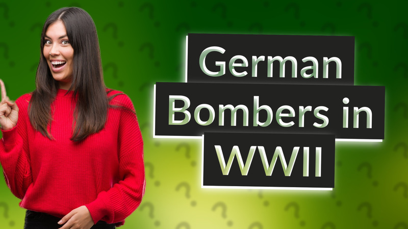 German Bombers in WWII