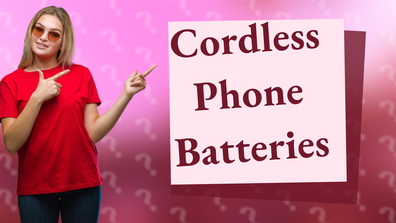 Cordless Phone Batteries