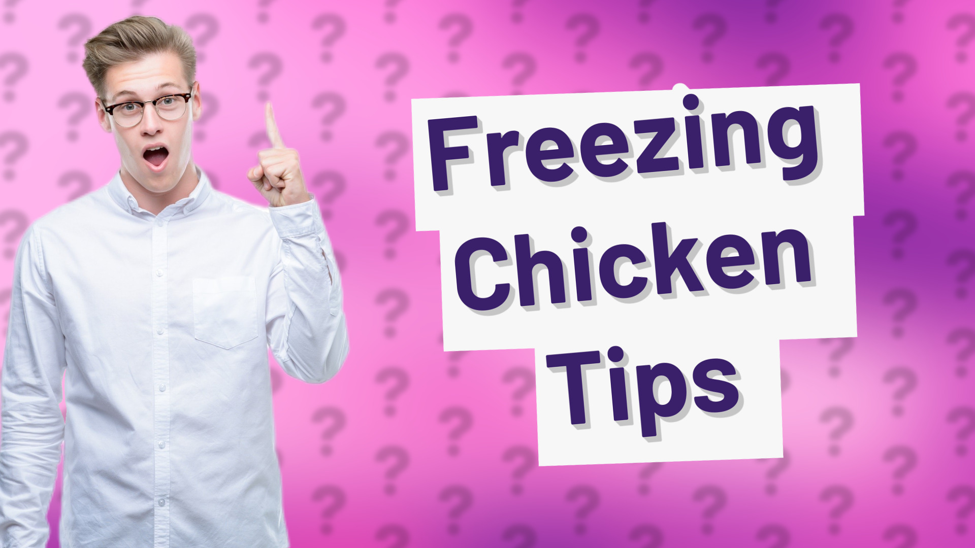 Freezing Chicken Tips
