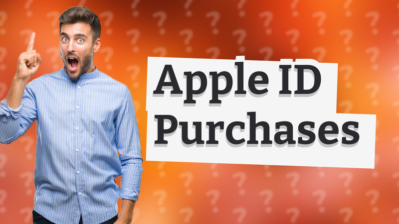 Apple ID Purchases