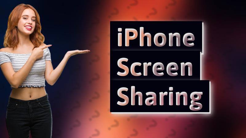 iPhone Screen Sharing
