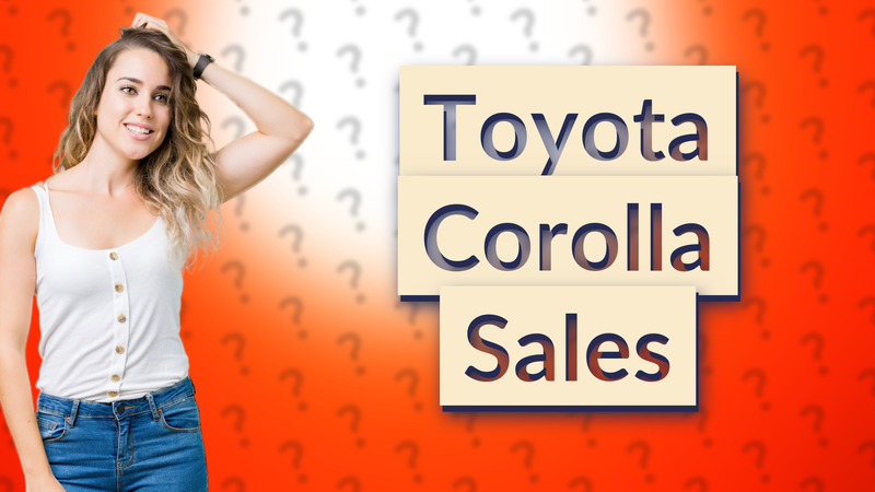 Toyota Corolla Sales