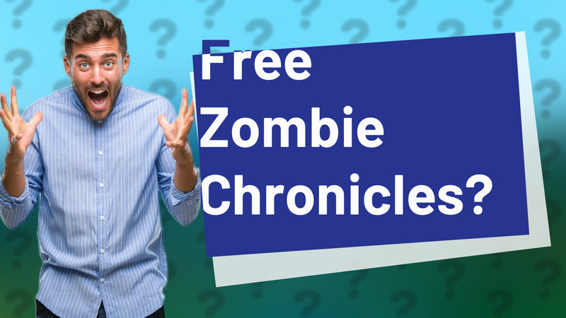 Free Zombie Chronicles?