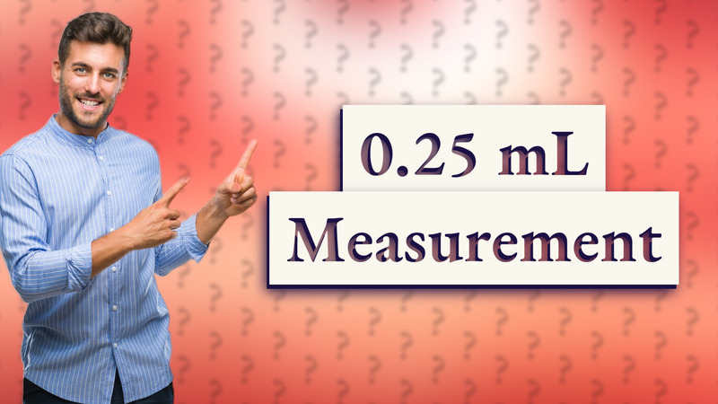 0.25 mL Measurement