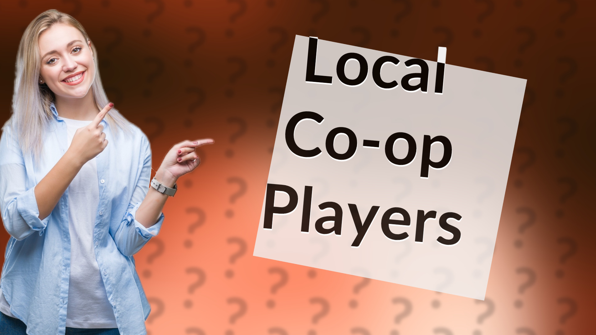 Local Co-op Players