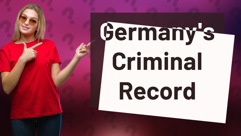 Germany's Criminal Record