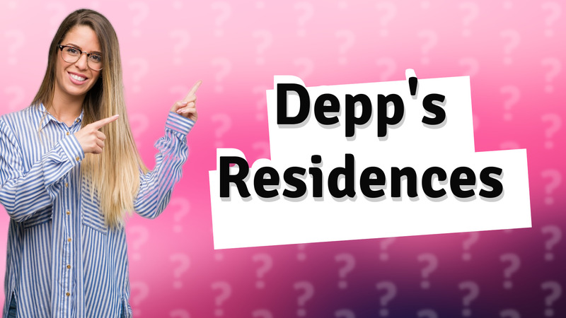 Depp's Residences