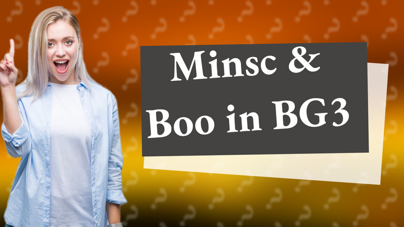 Minsc & Boo in BG3