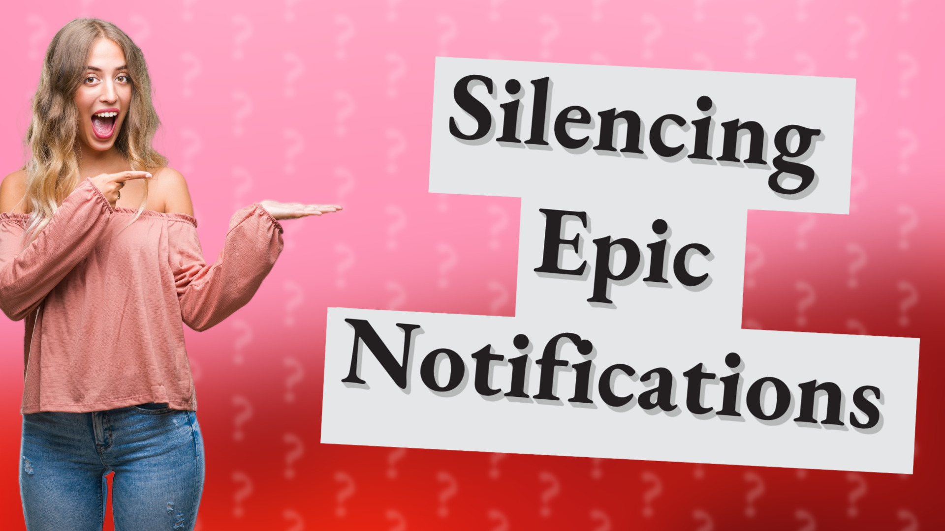 Silencing Epic Notifications