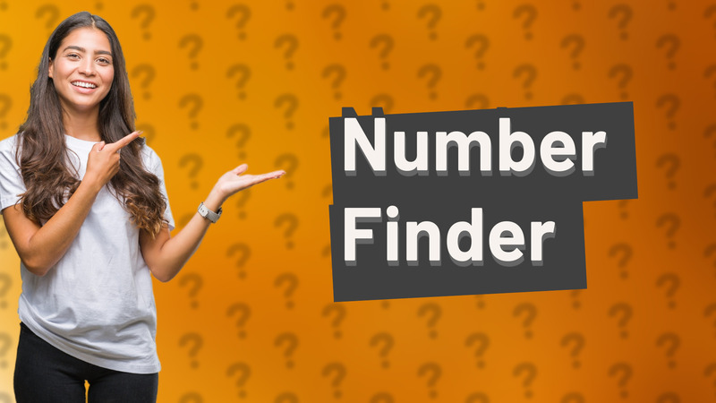 Number Finder