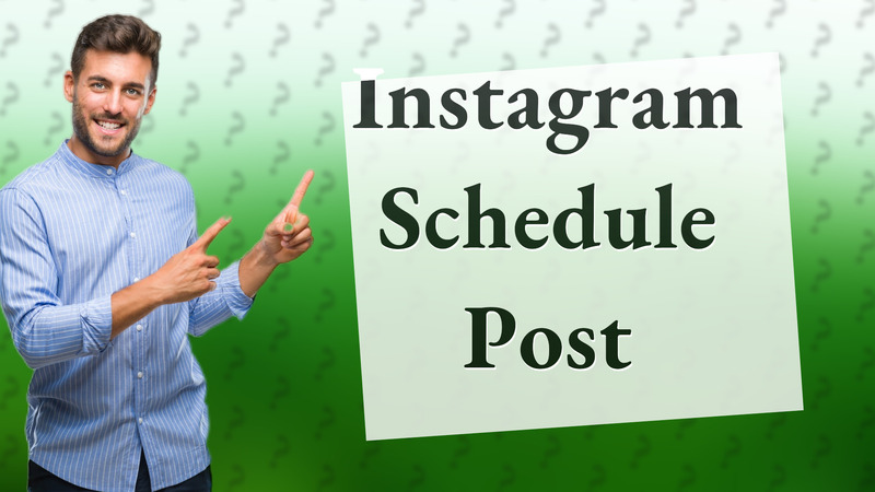 Instagram Schedule Post
