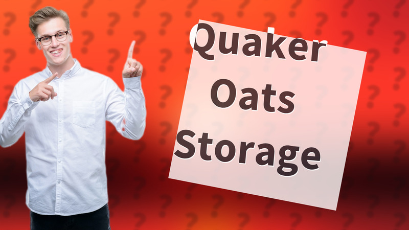 Quaker Oats Storage