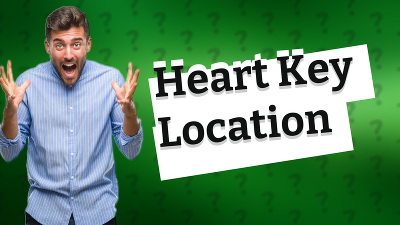 Heart Key Location