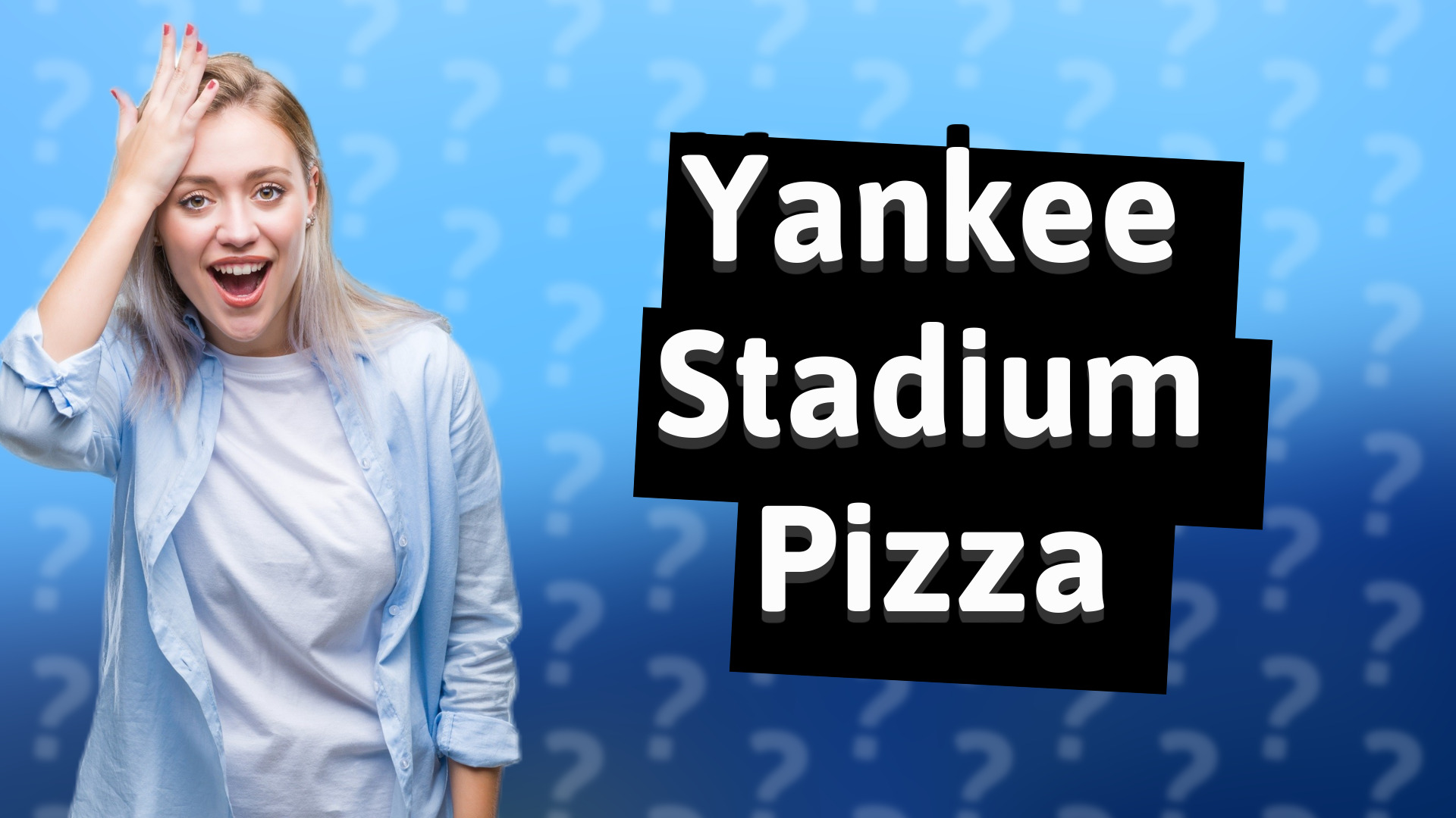 Yankee Stadium Pizza