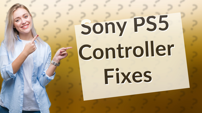 Sony PS5 Controller Fixes