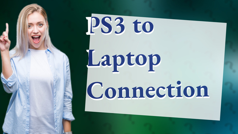 PS3 to Laptop Connection