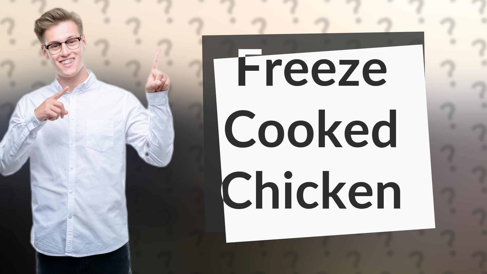 Freeze Cooked Chicken