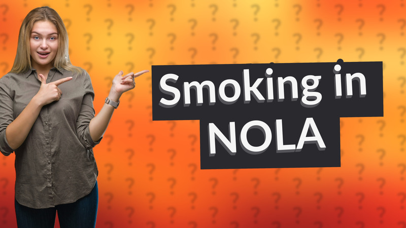 Smoking in NOLA
