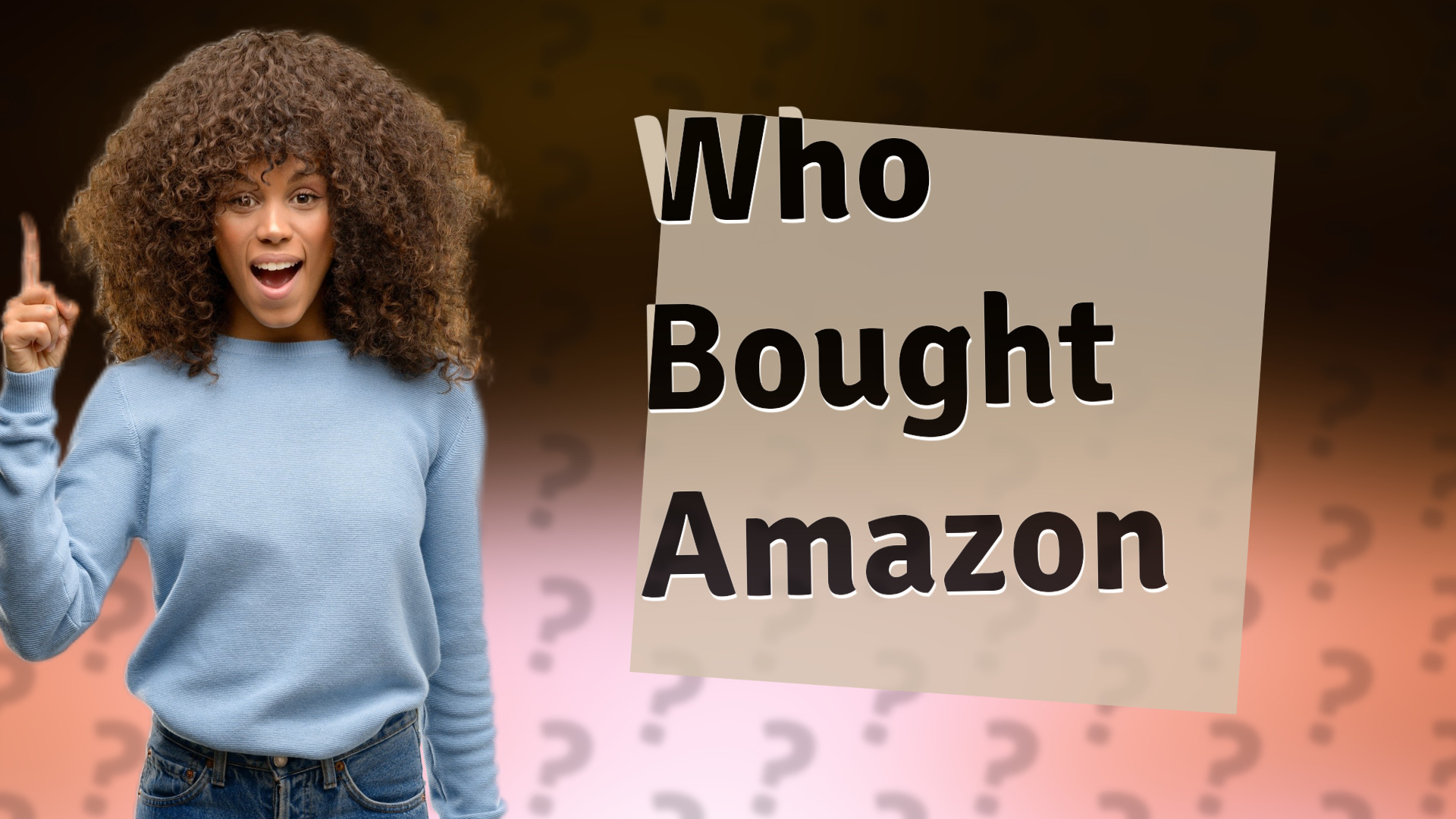 Who Bought Amazon