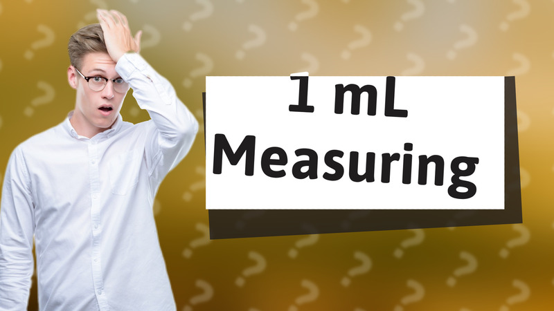 1 mL Measuring