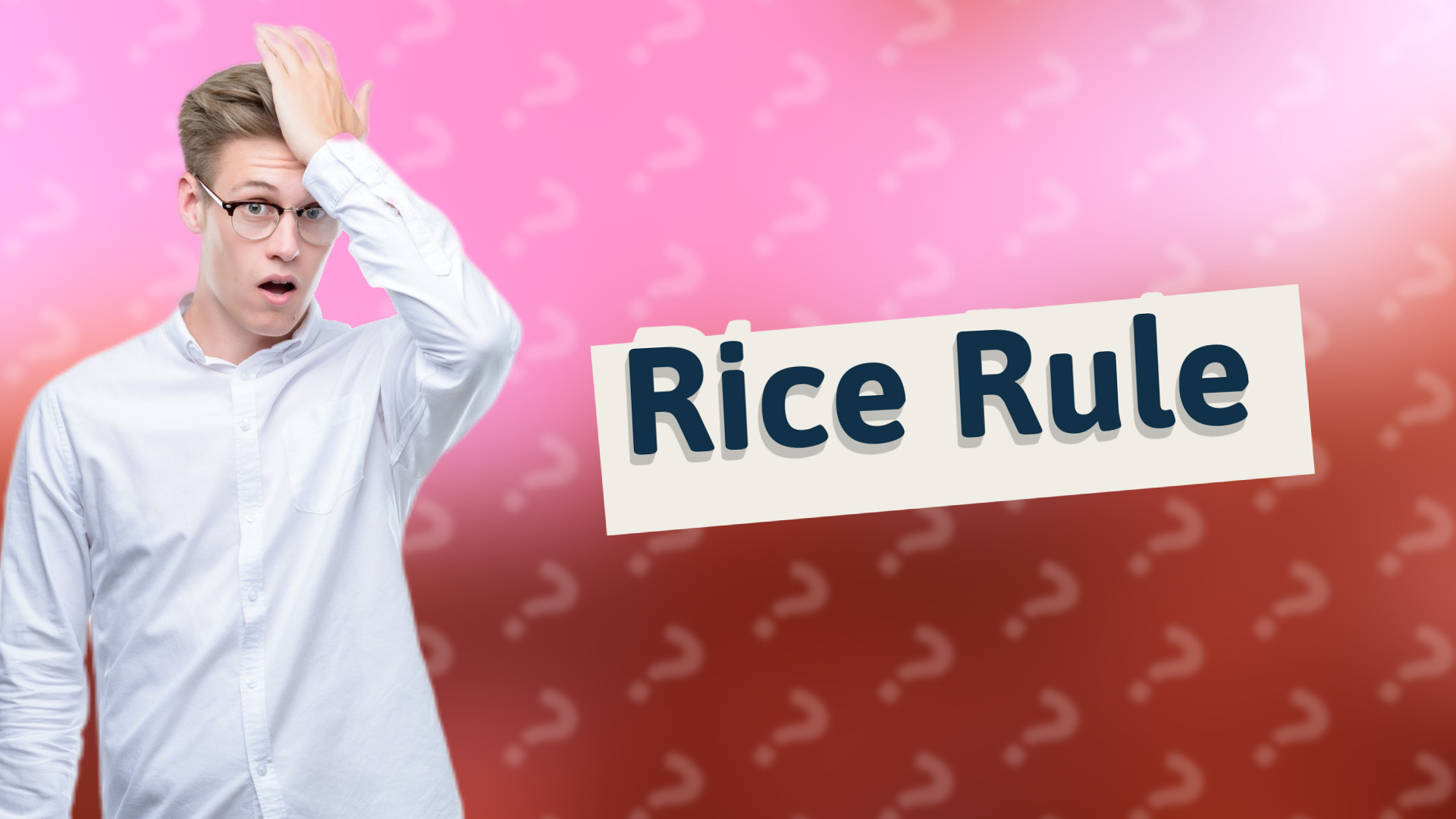 Rice Rule