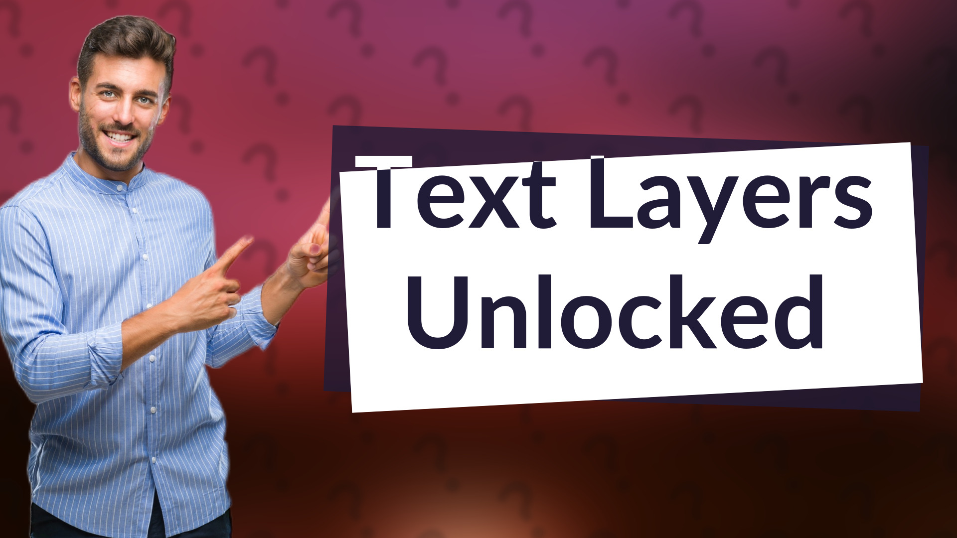 Text Layers Unlocked
