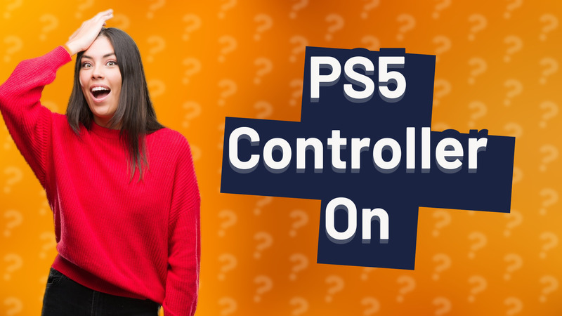 PS5 Controller On