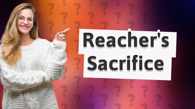 Reacher's Sacrifice