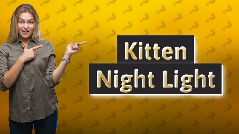 Kitten Night Light
