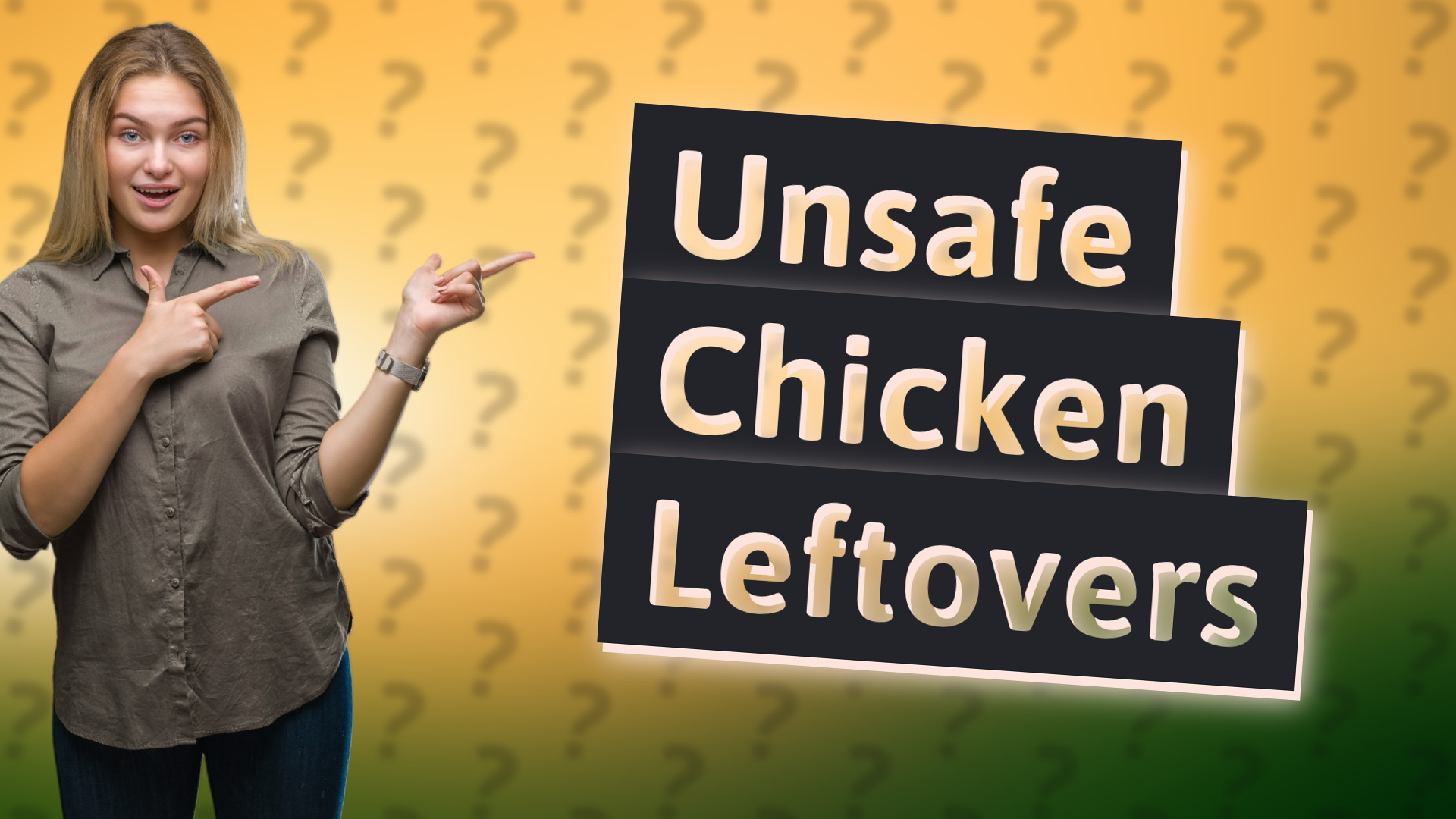 Unsafe Chicken Leftovers